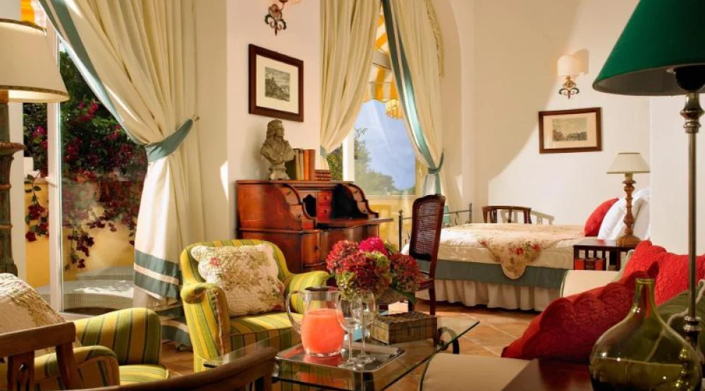 Garden View Junior Suite at Caesar Augustus Hotel
