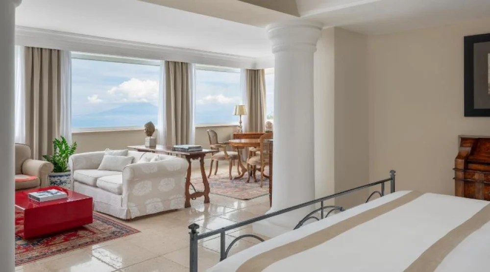 Large Suite with Terrace and Sea View at Caesar Augustus Hotel