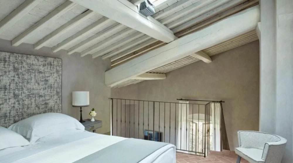 Bilevel Suite at COMO Castello Del Nero