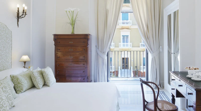 Double Garden View at Grand Hotel Excelsior Vittoria