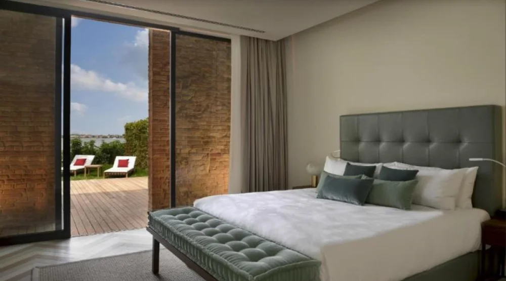 Residenza Pool Deluxe, Guest Room, One King, Venice Lagoon View, Plunge Pool, Terrace at JW Marriott Venice Resort & Spa