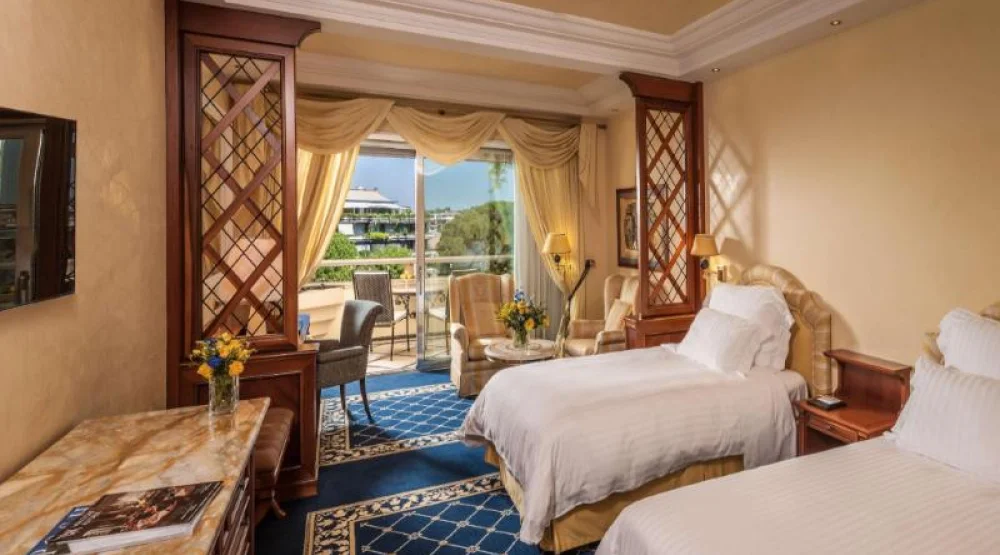 Two Twin Bed Deluxe Room at Rome Cavalieri, A Waldorf Astoria Hotel