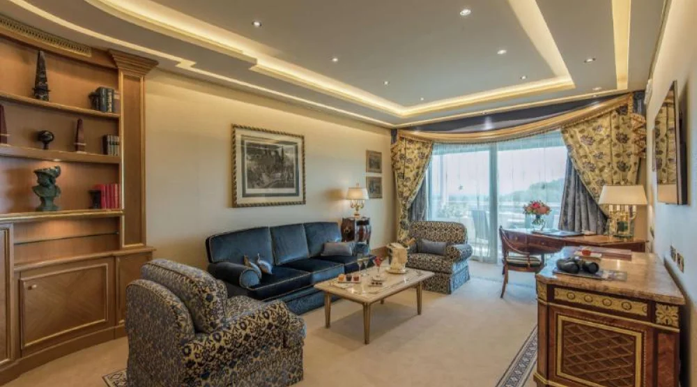 Park Suite with Park and Pool View at Rome Cavalieri, A Waldorf Astoria Hotel