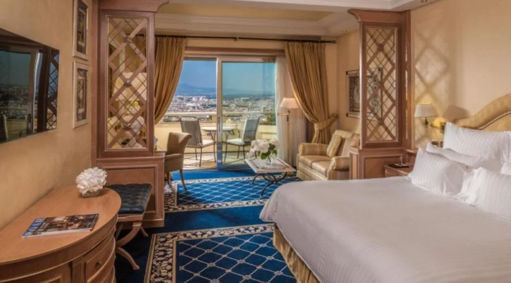 King Imperial Room with Rome View at Rome Cavalieri, A Waldorf Astoria Hotel