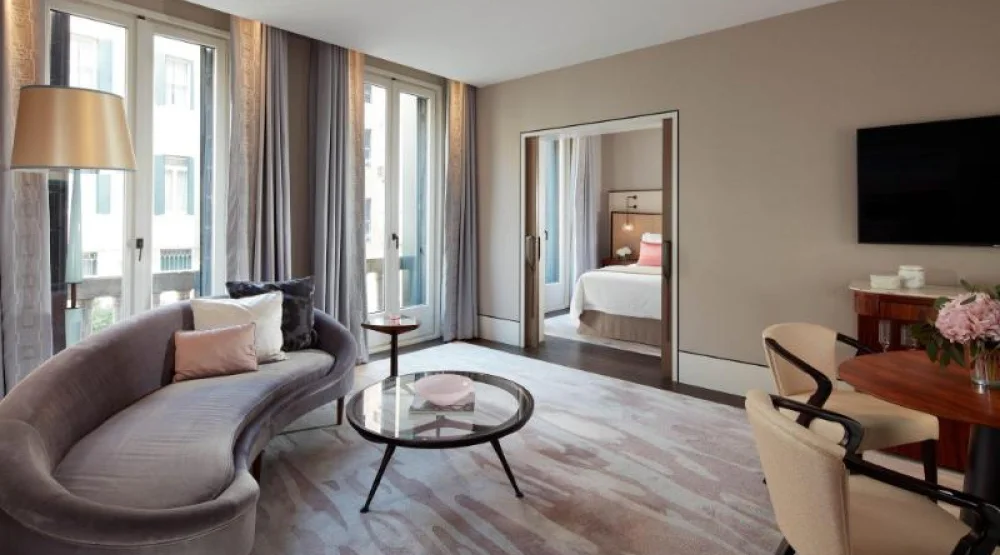 St. Regis Suite, One Bedroom Suite, One King, City View at The St. Regis Venice