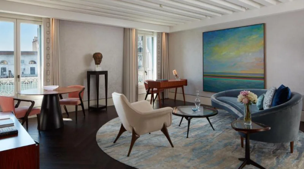 Monet Suite, One Bedroom Signature Suite, One King, Grand Canal View at The St. Regis Venice