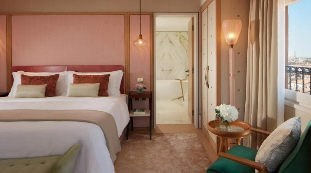 Roof Garden Suite, One Bedroom Suite, One King, Partial Canal View, Top Floor, Terrace at The St. Regis Venice