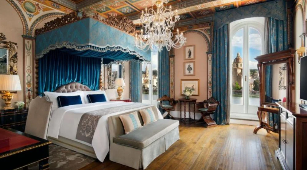 Royal Suite, Suite, One King, Arno River View, Balcony at The St. Regis Florence