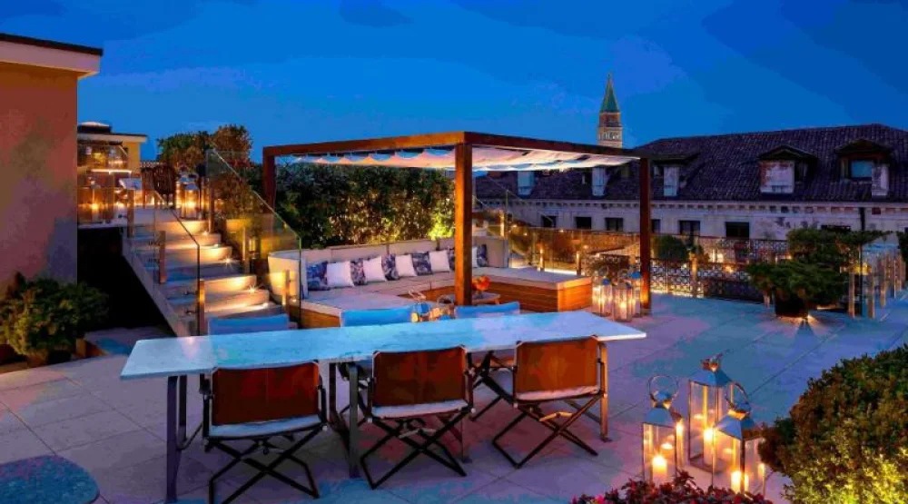 Redentore Suite, One Bedroom Larger Suite, One King, Grand Canal View, Top Floor, Plunge Pool at The Gritti Palace, a Luxury Collection Hotel