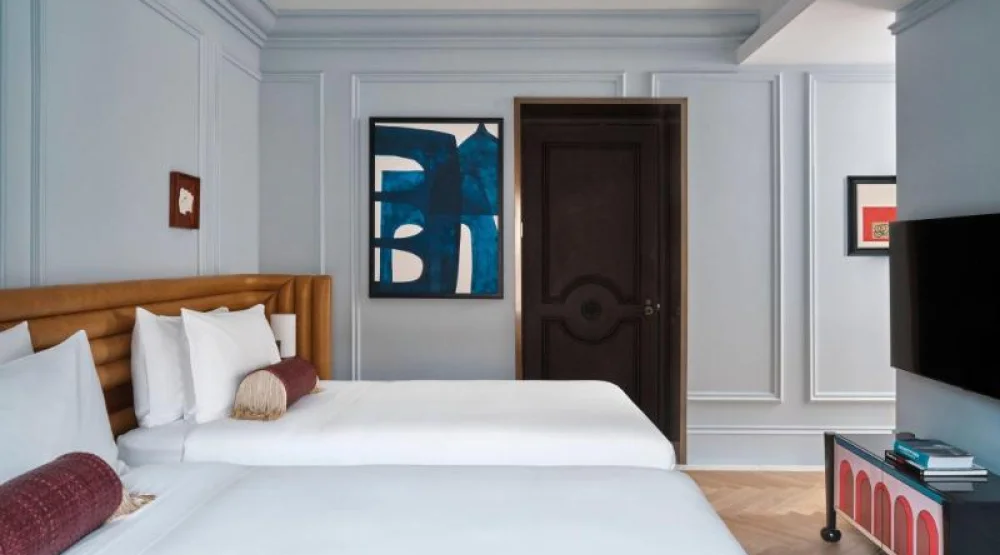 Marvelous Twin, Guest Room, Two Twin at W Rome