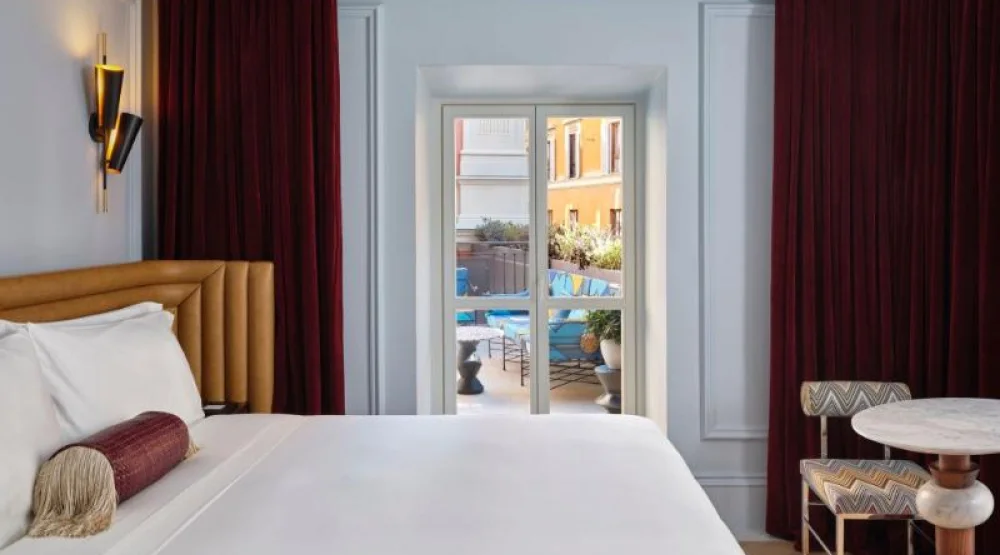 Spectacular, Guest Room, One King, Terrace at W Rome