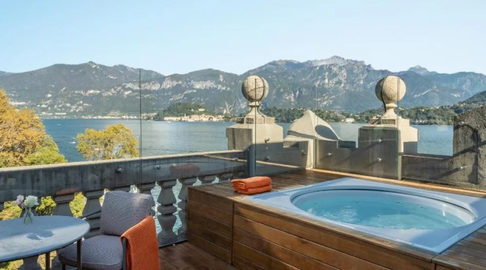 Corner Suite with Rooftop Terrace at Grand Hotel Tremezzo