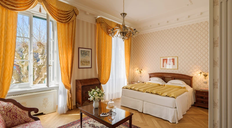 Deluxe Room at Grand Hotel Villa Serbelloni
