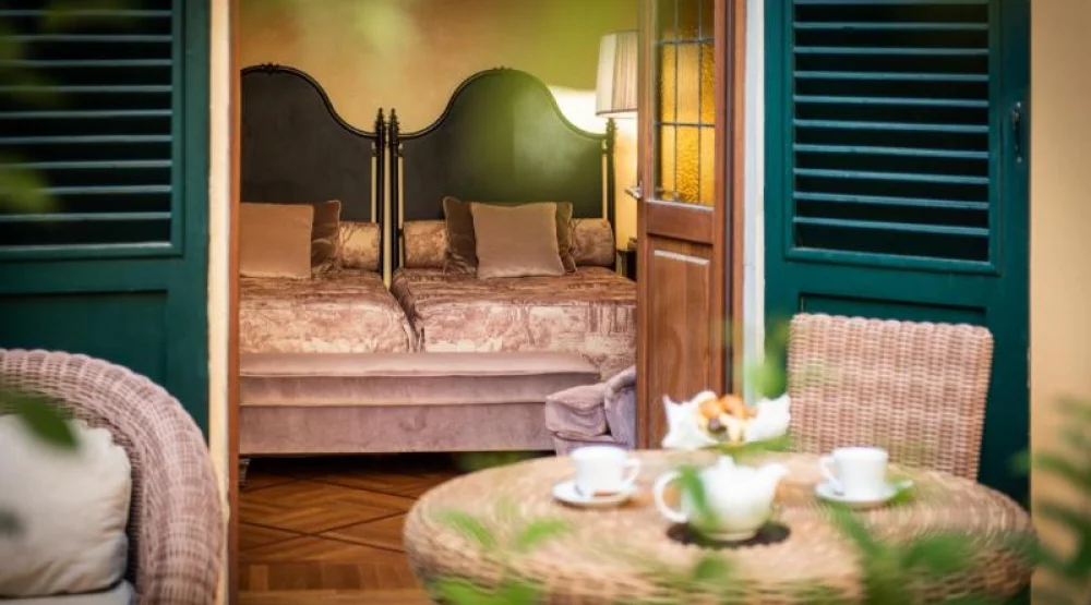 Double Garden View at Grand Hotel Baglioni