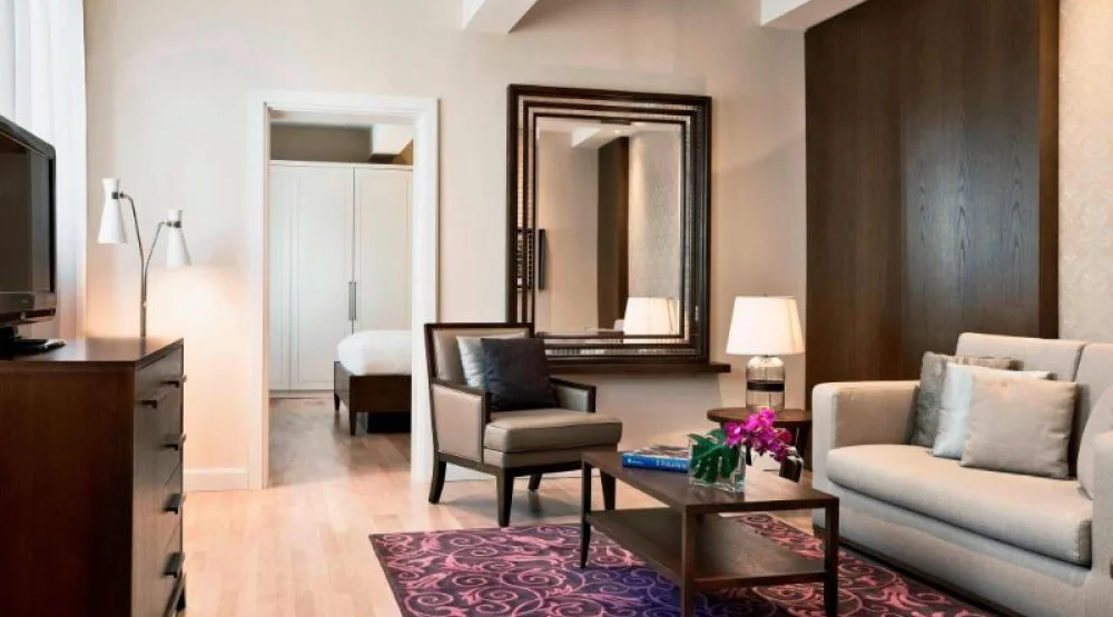 Penthouse, One Bedroom Penthouse Suite, One King, Valley View, Balcony at Renaissance Tuscany Il Ciocco Resort & Spa