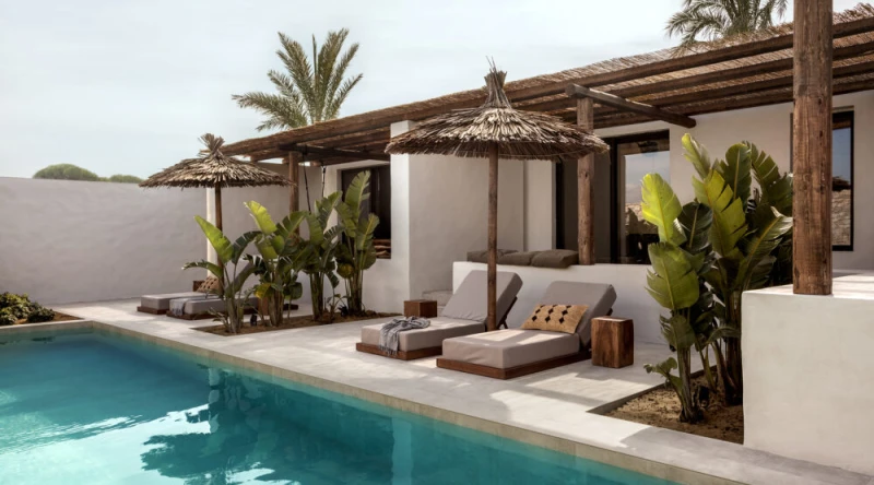 Junior Suite with Shared Pool at OKU Kos