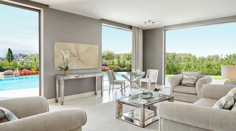 Three Bedroom Family Suite Private Pool at Porto Sani