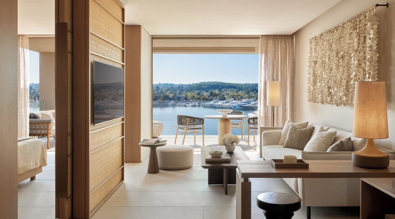 One Bedroom Residence Grand Balcony Marina Front at Sani Asterias