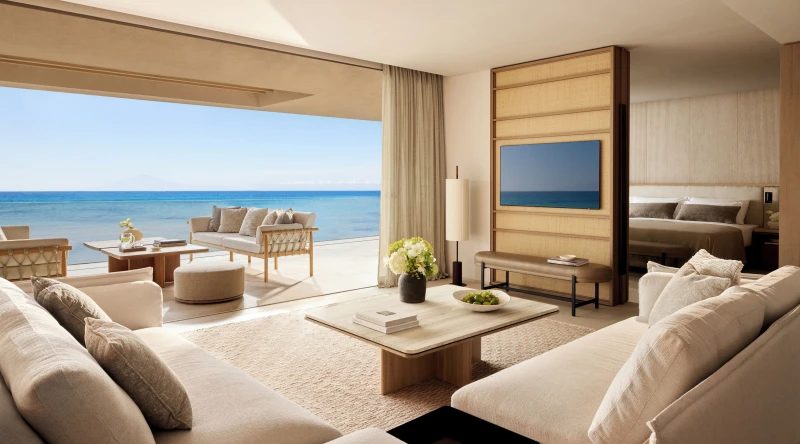 Two Bedroom Grand Residence Balcony Beach Front at Sani Asterias