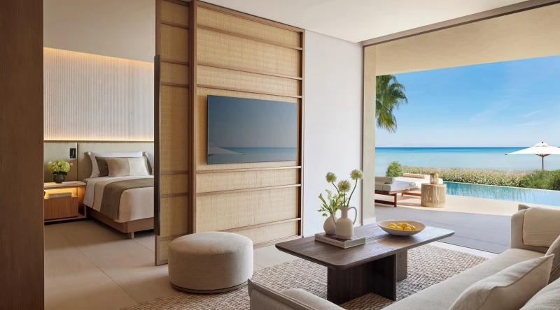 Two Bedroom Residence Private Pool Beach Front at Sani Asterias