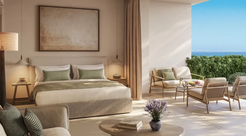 Deluxe Double Room Private Garden at Sani Club