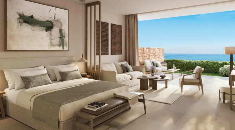 Junior Bungalow Suite Private Garden at Sani Club