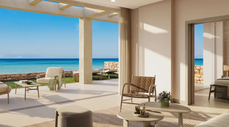 Two Bedroom Bungalow Suite Private Garden at Sani Club