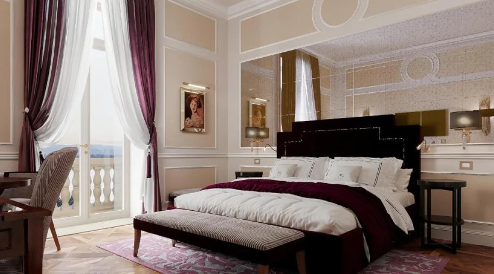 Superior Double with Sea View at Grand Hotel Des Etrangers