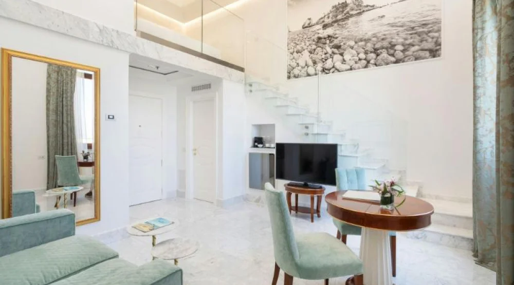 Futura Duplex, Guest Room, One King, Partial Sea View at Ortea Palace Hotel, Autograph Collection