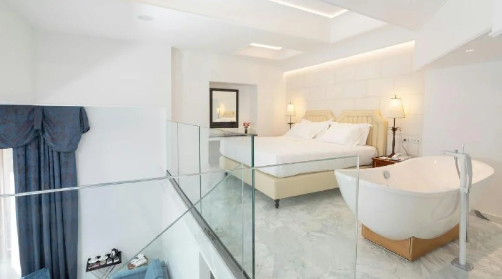 Fraktur Family Duplex, One Bedroom Bi-level Suite, One King, Sofa Bed, Sea View at Ortea Palace Hotel, Autograph Collection