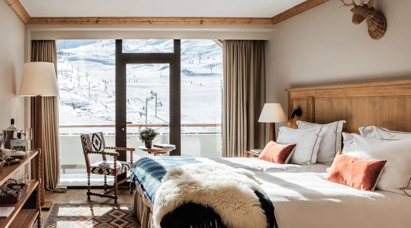 Prestige Room at Alpes Hotel Pralong