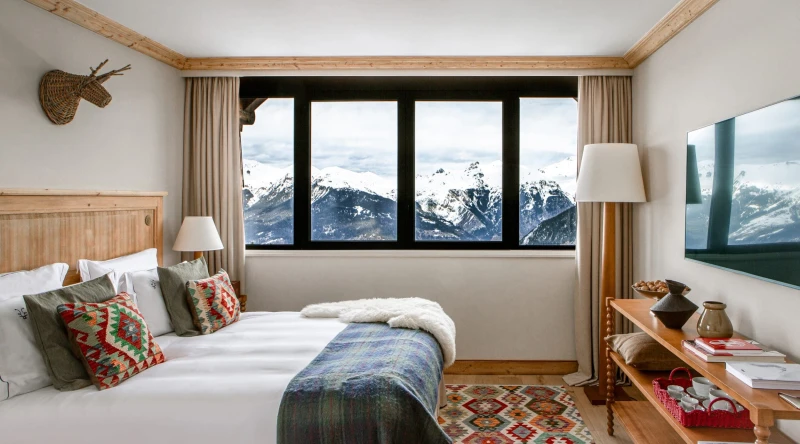 Deluxe Room at Alpes Hotel Pralong