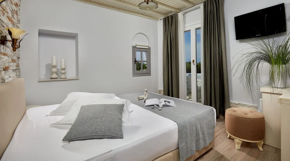 Standard Double Room with Garden View at Galaxy Hotel Naxos