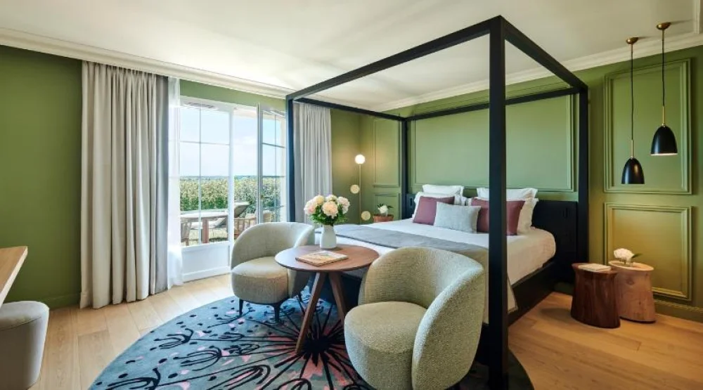 Vineyard Executive Room at Chateau Grand Barrail Hotel