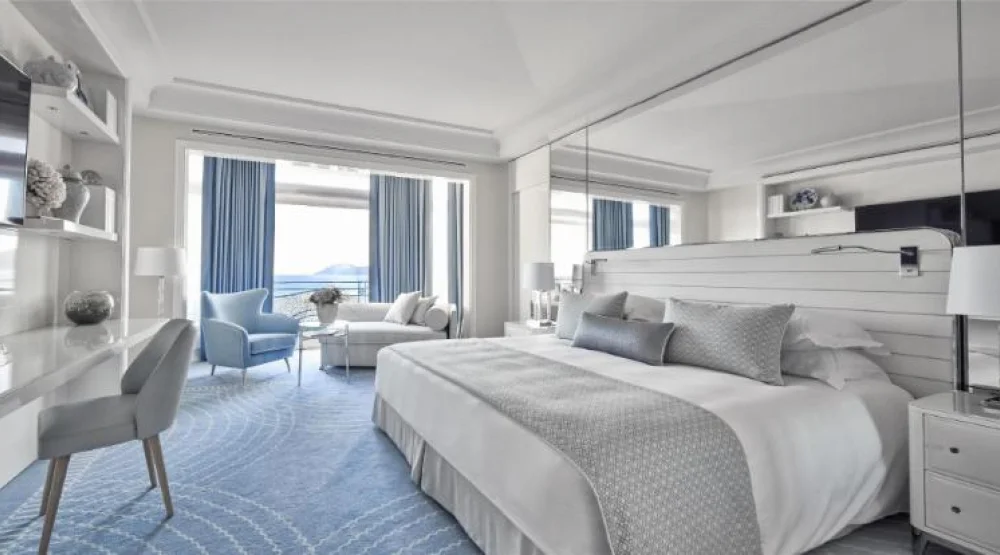 Junior Suite Sea View King at Hotel Martinez Cannes