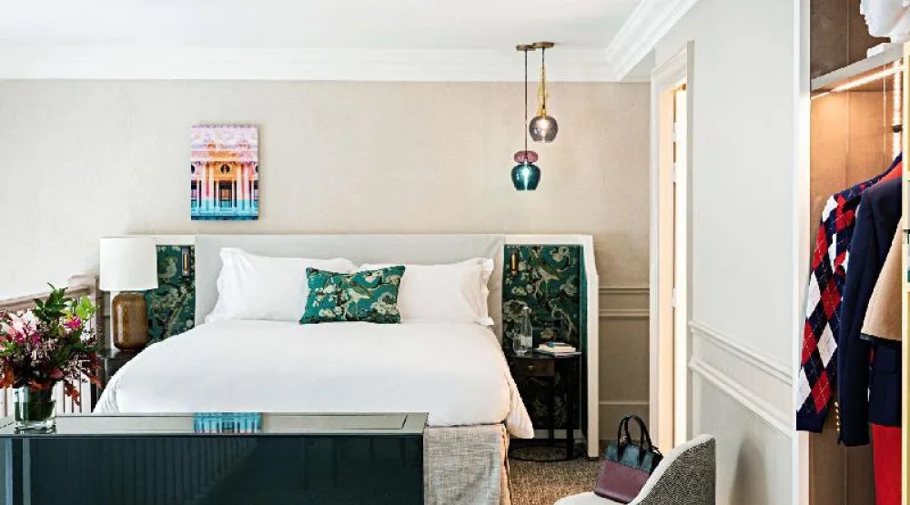 Opera Duplex Suite, One King Size Bed, Duplex, Large Living Area,balcony, Blvd Or Scribe St.view at Sofitel Le Scribe Paris Opera