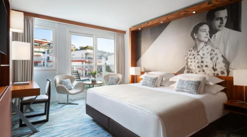 Deluxe Guest Room, One King, City View at JW Marriott Cannes