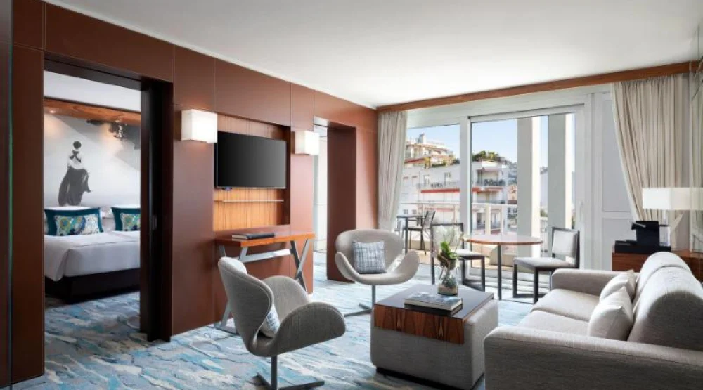 Prestige, Suite, Two Twin, Sofa Bed at JW Marriott Cannes