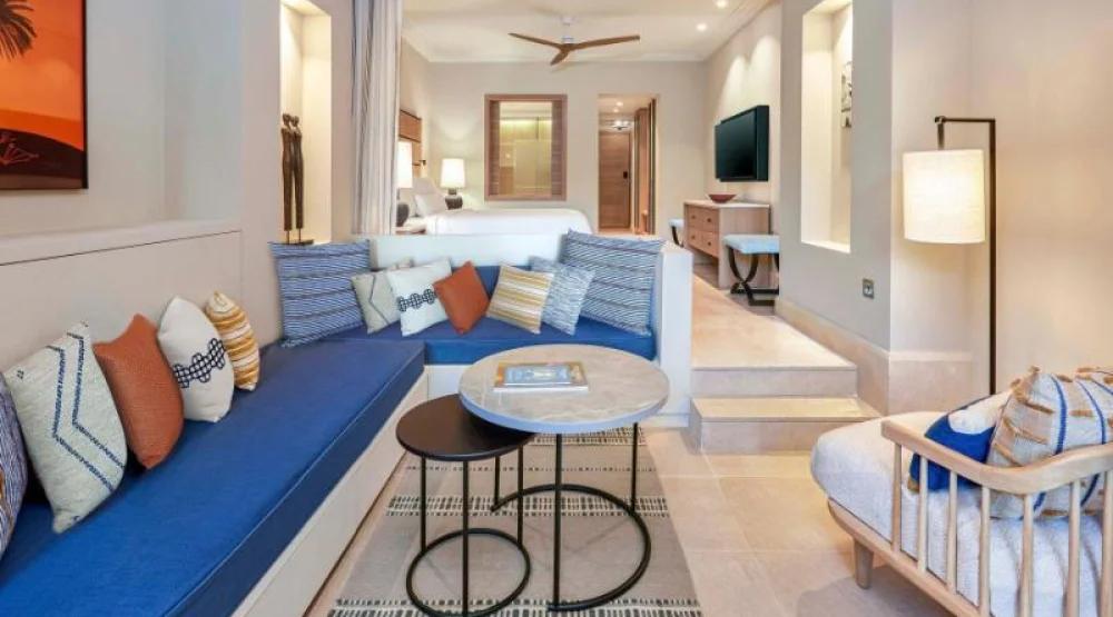 Superior Infinity, Guest Room, Two Twin, Garden View, Private Pool at The Westin Resort Costa Navarino