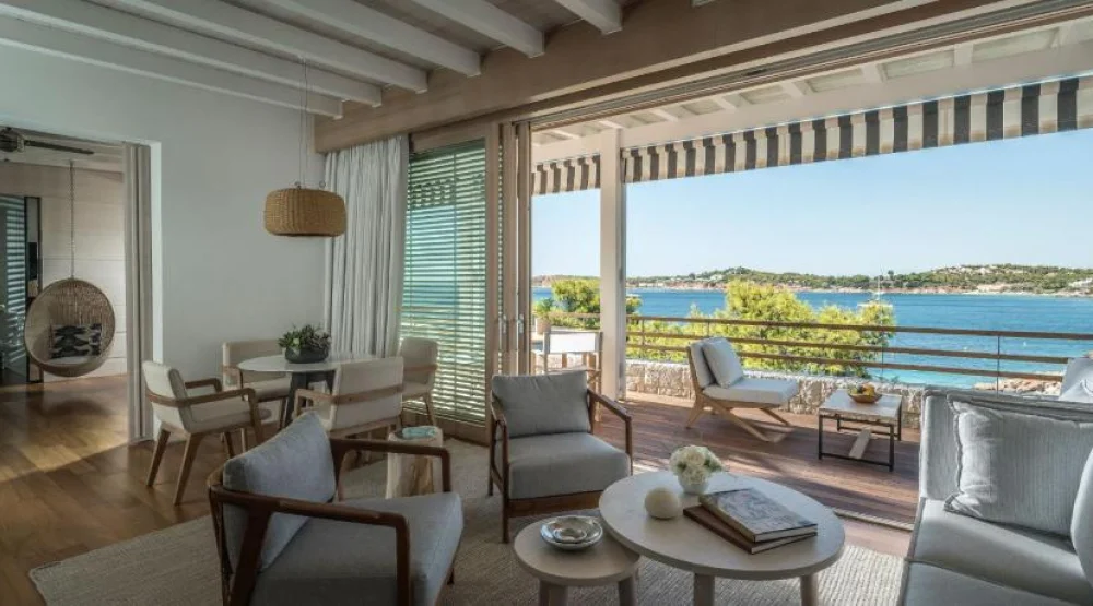 Sea View Bungalow Suite King Bed at Four Seasons Astir Palace Hotel Athens