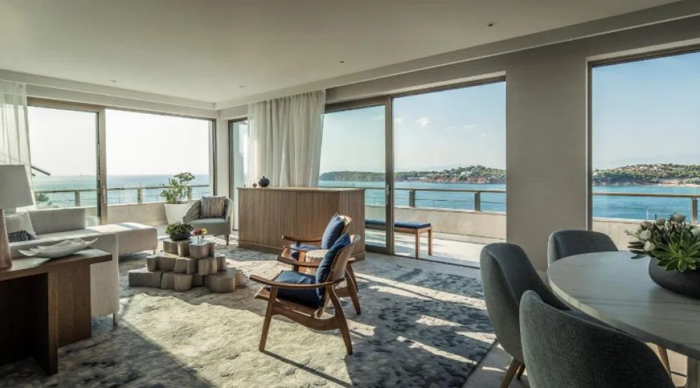 Arion Presidential Suite King Bed at Four Seasons Astir Palace Hotel Athens