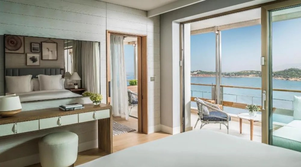 Arion Sea View Junior Suite King Bed at Four Seasons Astir Palace Hotel Athens