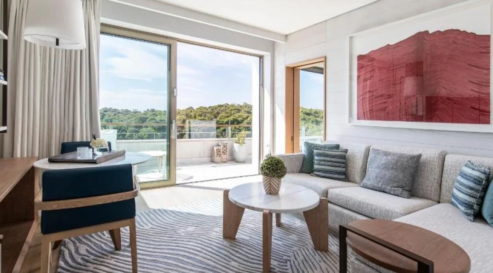 Arion Pine View Junior Suite King Bed at Four Seasons Astir Palace Hotel Athens