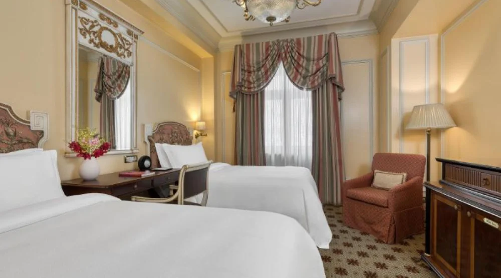 Classic, Guest Room, Two Twin, Courtyard View at Hotel Grande Bretagne, a Luxury Collection Hotel