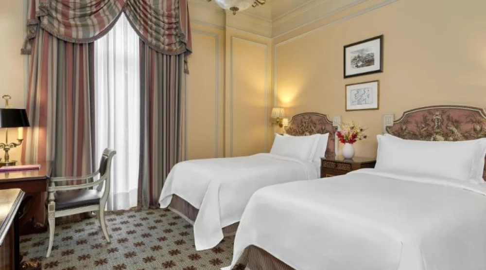 Deluxe, Guest Room, Two Twin, City View at Hotel Grande Bretagne, a Luxury Collection Hotel