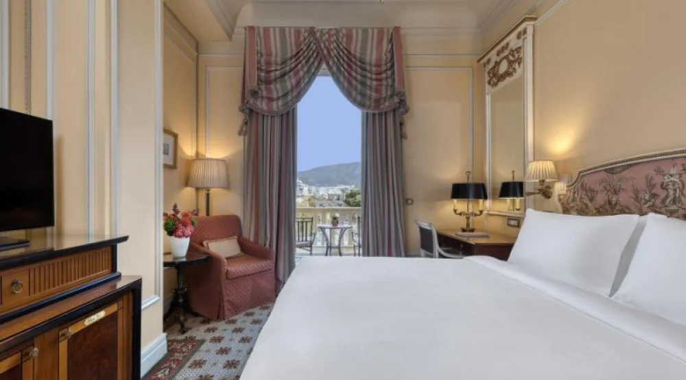 Deluxe, Guest Room, One King, City View, High Floor at Hotel Grande Bretagne, a Luxury Collection Hotel