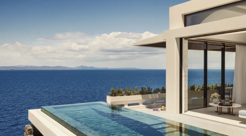 Cliff Villa Panoramic Sea View at One&Only Kea Island