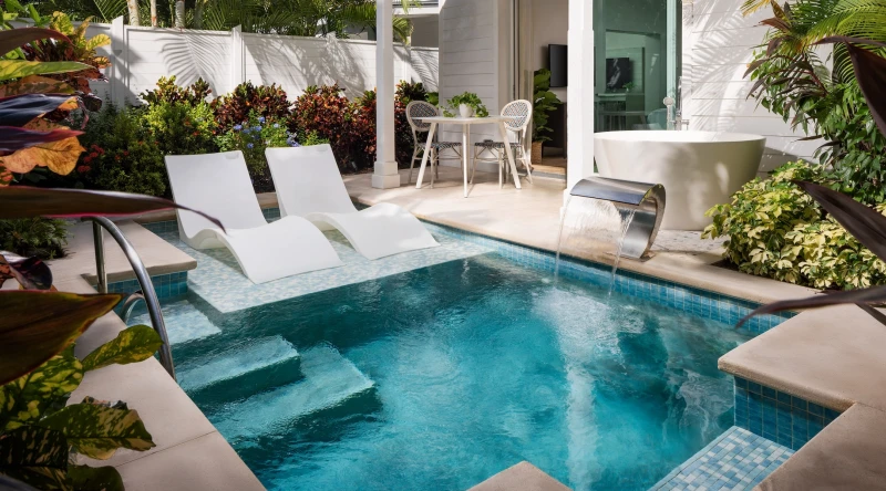 Island Village One Bedroom Butler Villa Suite with Private Pool at Sandals Royal Bahamian