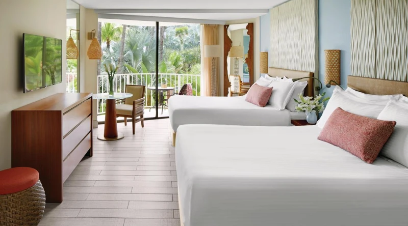 Double Queen Terrace at The Coral at Atlantis