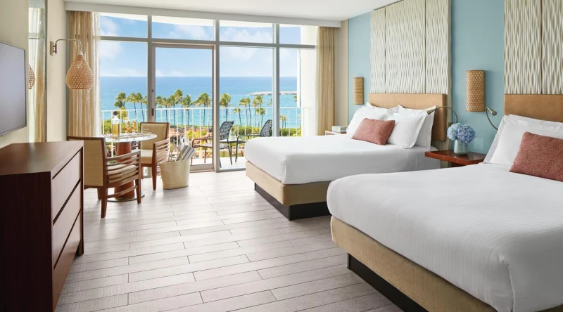 Premium Double Queen Water View at The Coral at Atlantis